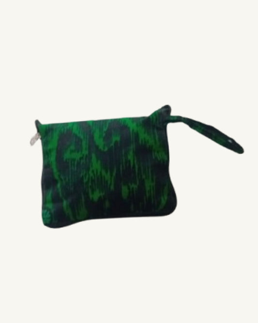 Kikapu Opvouwbare African Print Shopper – Groen/Zwart