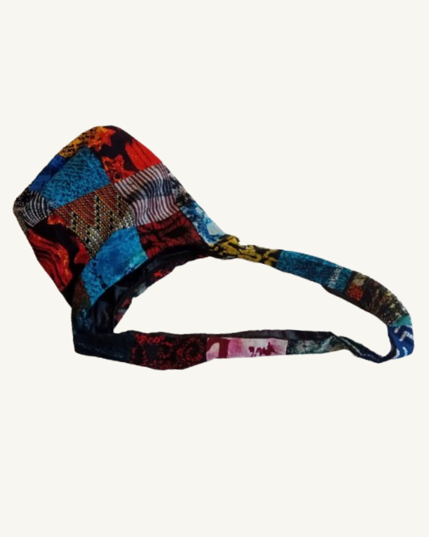 Waxprint Patchwork Crossbody Tas