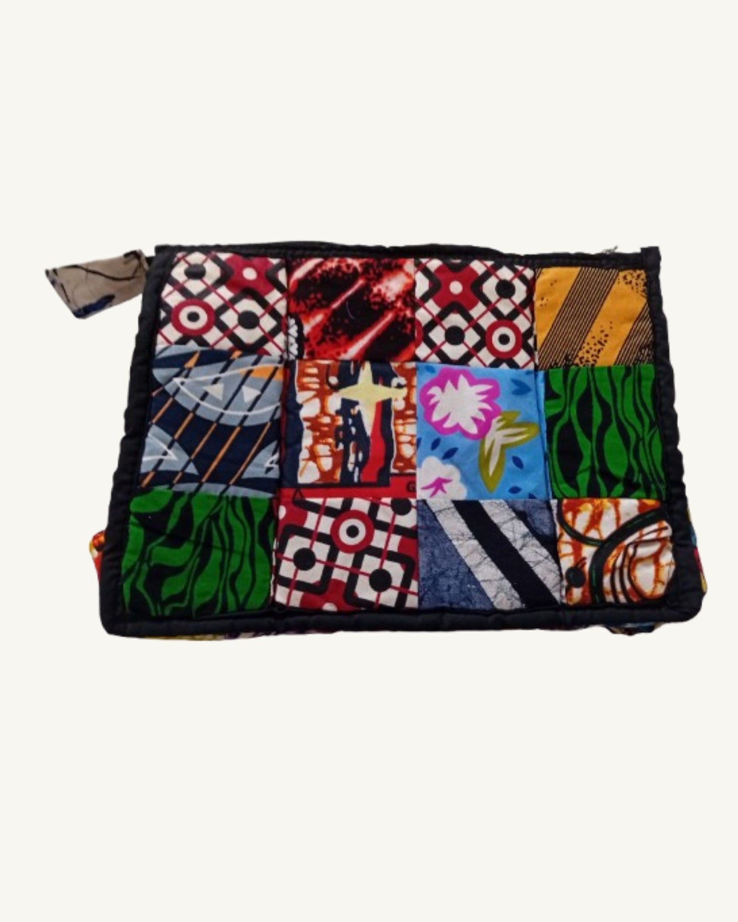 Waxprint Patchwork Toilettas