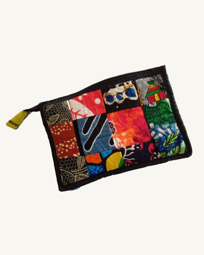 Waxprint Patchwork Toilettas