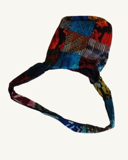 Waxprint Patchwork Crossbody Tas