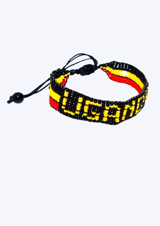Verstelbare Vlagarmband – Uganda